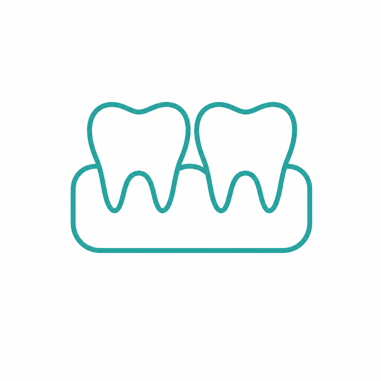 Icono de periodoncia en Clínica Dental CRC